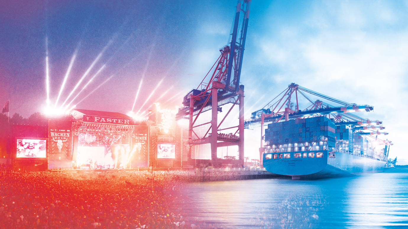 LifeScience Nord – Regional Hosts - Bildbearbeitung, Kollage, Visualisierung - Konzert, Festival, Hafen, Hamburg, Schiff, Kran LifeScience Nord – Regional Hosts - Bildbearbeitung, Kollage, Visualisierung - Konzert, Festival, Hafen, Hamburg, Schiff, Kran