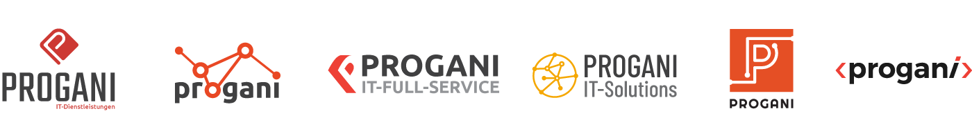 Progani - Logo, Logoentwicklung, Prozess Progani - Logo, Logoentwicklung, Prozess