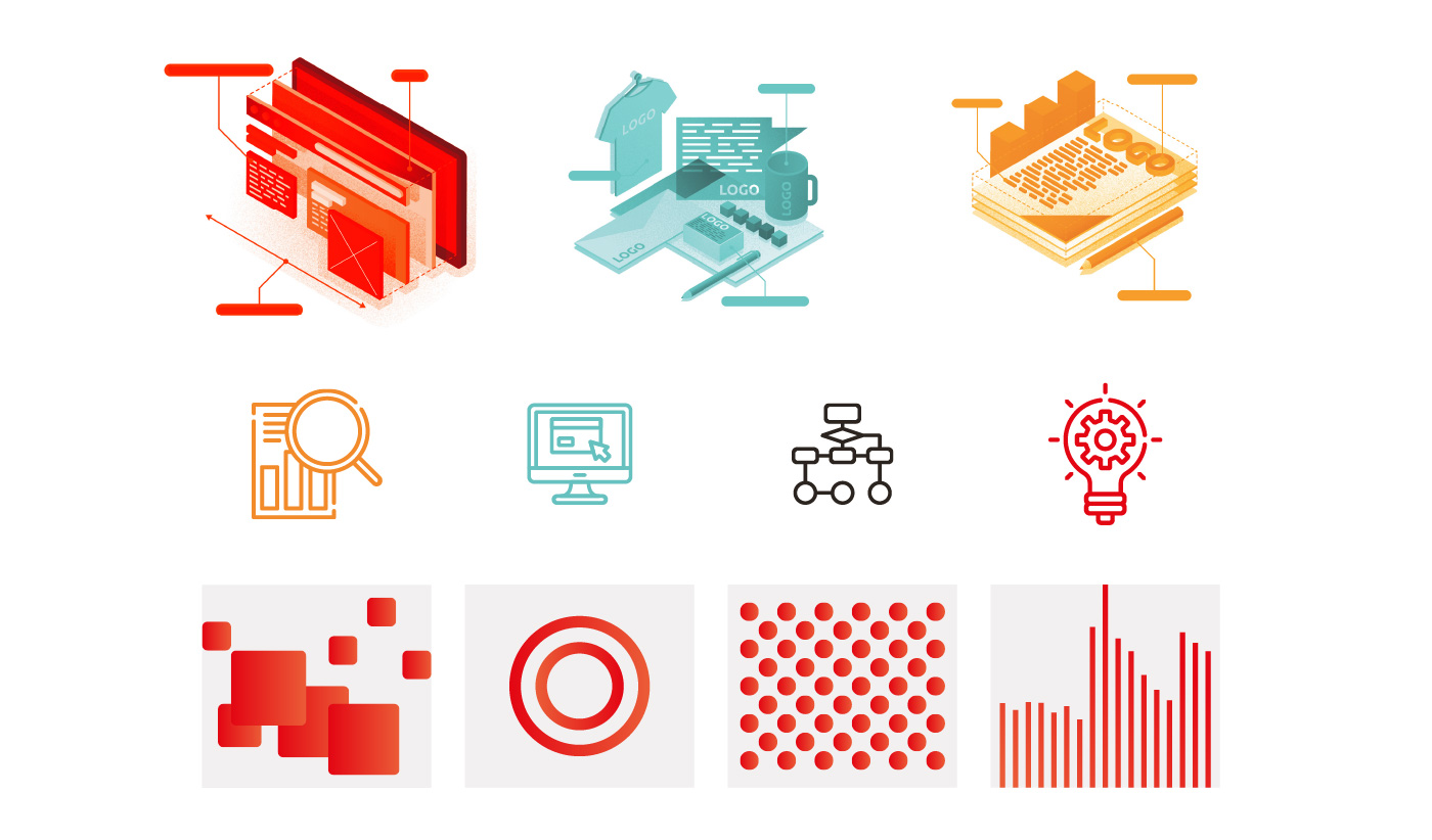 Intellivate - Coprorate Identity Icons und grafische Elemente Intellivate - Coprorate Identity Icons und grafische Elemente