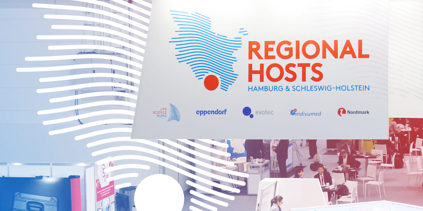 LifeScience Nord – Regional Hosts - Messestand - Messedesign LifeScience Nord – Regional Hosts - Messestand - Messedesign