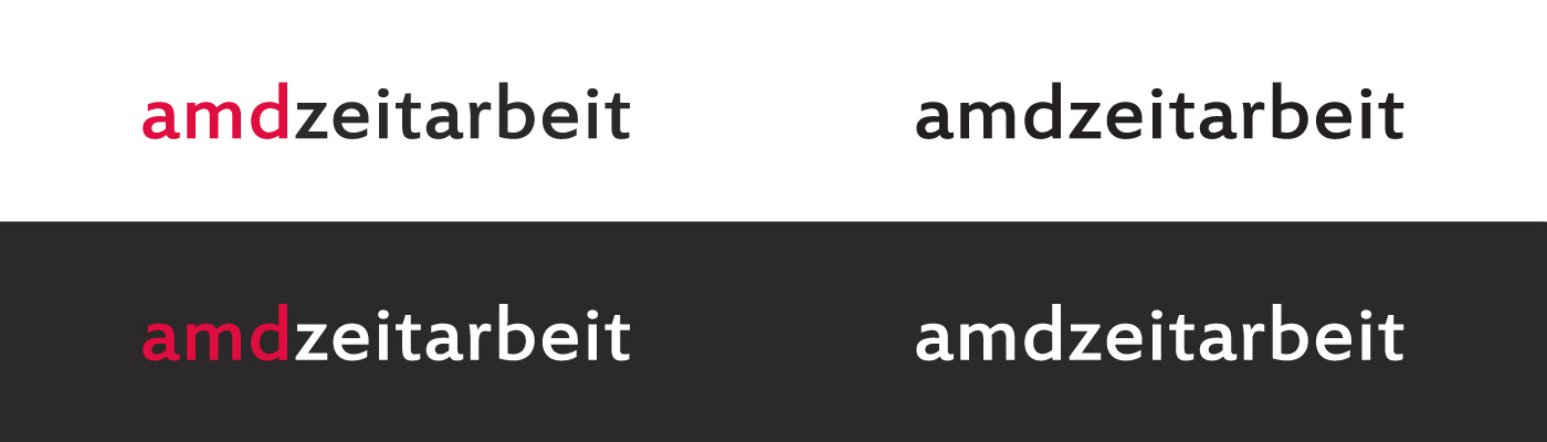 amd Zeitarbeit - Logo, Logoentwicklung amd Zeitarbeit - Logo, Logoentwicklung