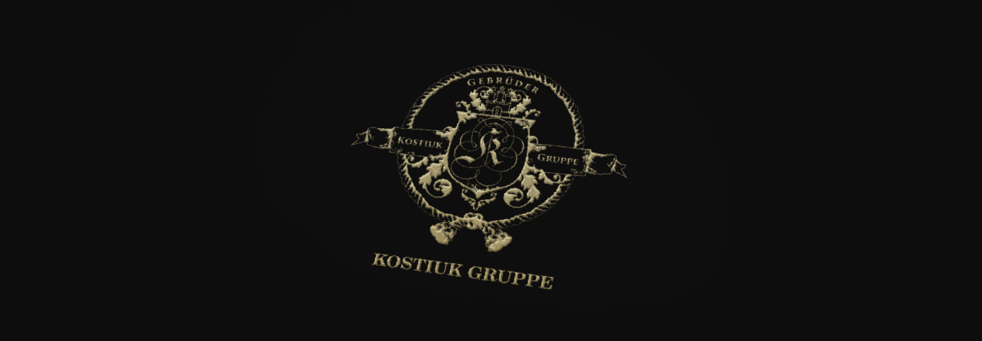 Kostiuk Gruppe - Logo stick broidery Kostiuk Gruppe - Logo stick broidery